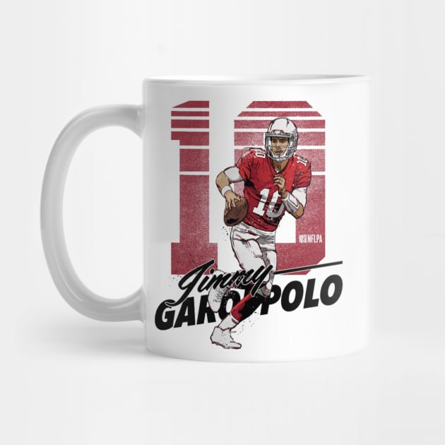 Jimmy Garoppolo San Francisco Retro by MASTER_SHAOLIN